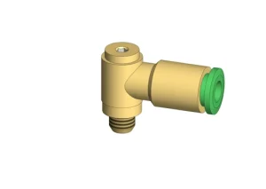 Angle connection diam. 4 mm