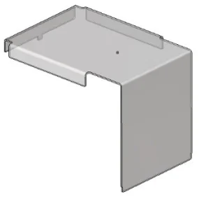 Panel de control de plexiglás