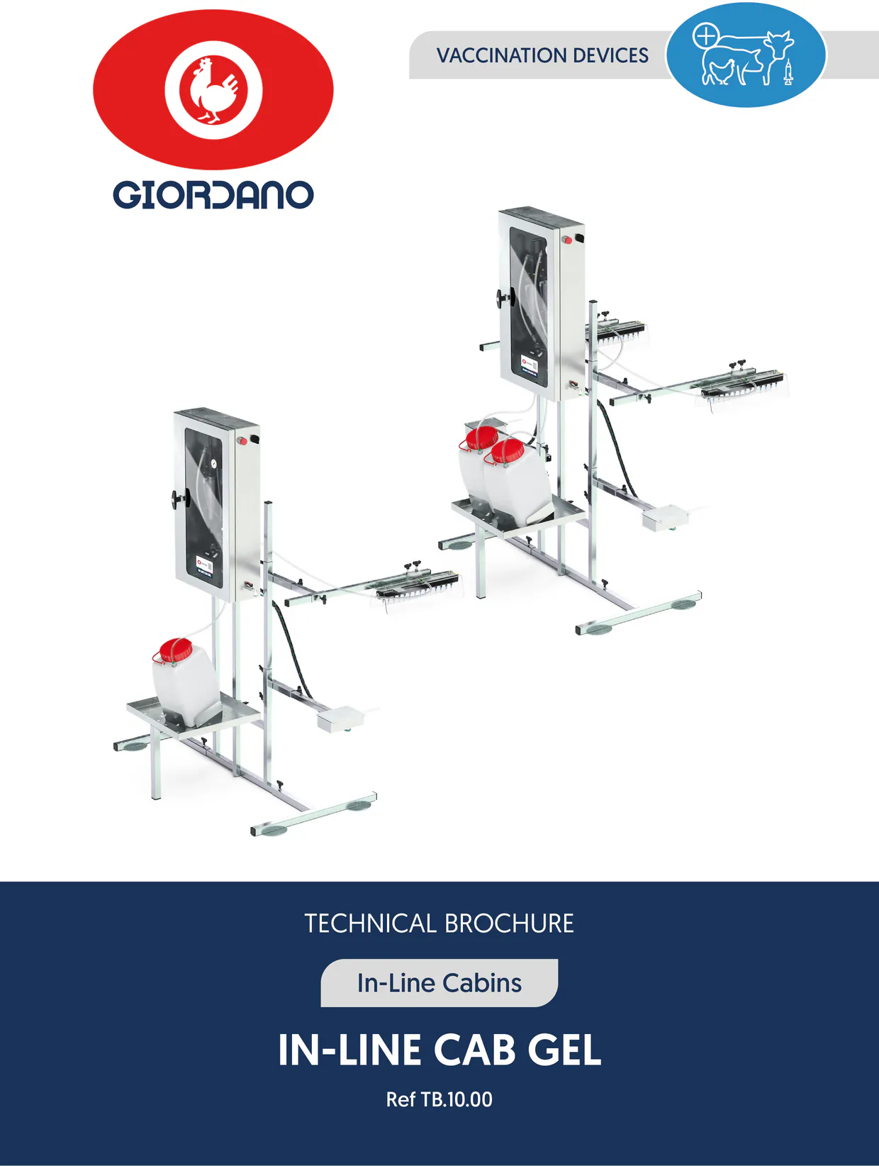 Gel per cabina in linea