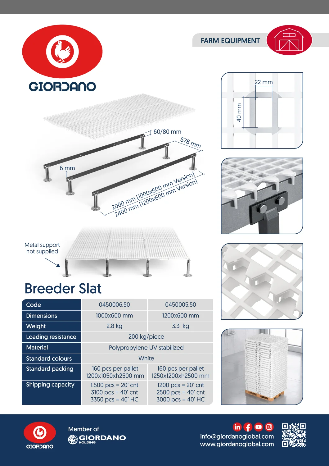 Breeder Slat